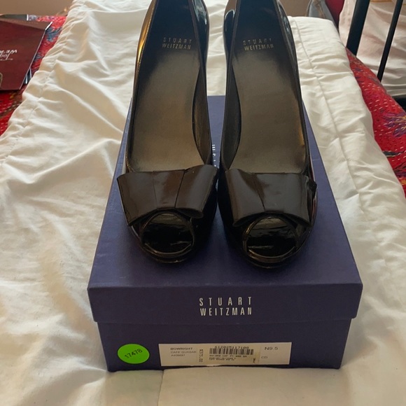 Stuart Weizmann Bowright platform heels - Picture 6 of 8